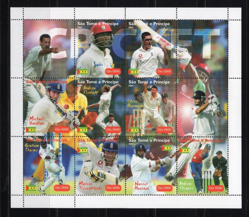 ST THOMAS - 2004 CRICKET FAMOUS PLAYERS    M24