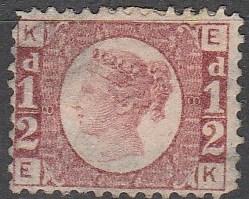 Great Britain #58 Plate 8   F-VF  Used CV $210.00 (C8169)