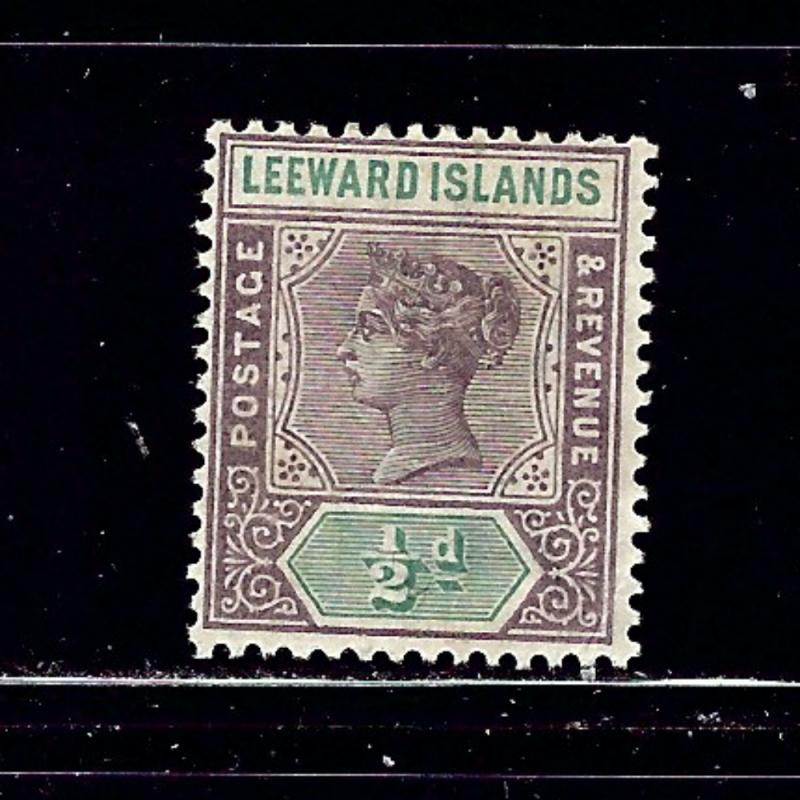 Leeward Is #1 MH 1890 issue