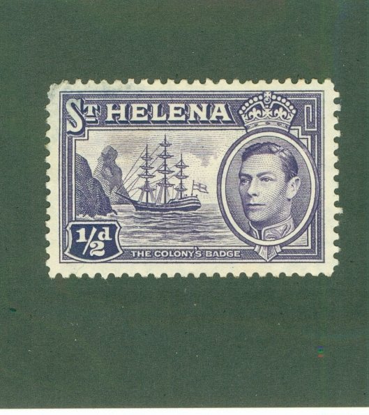 ST HELENA 118 THIN MH BIN $0.50