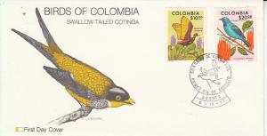 Columbia #858-859 FDC