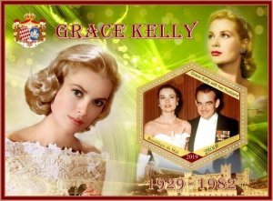 Stamps. Cinema. Grace Kelly 2019 year 6 sheets perforated