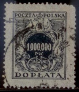 Poland 1923 SC# J65 Used CH3