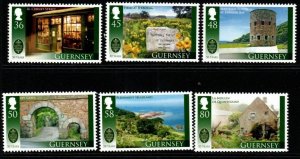 GUERNSEY SG1343/8 2010 50TH ANNIV OF NATIONAL TRUST FOR GUERNSEY MNH