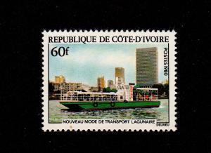 Ivory Coast - 1980 - SC 570 - H - River Cruise Boat Sotra
