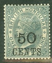 JS: British Honduras 51 mint CV $275