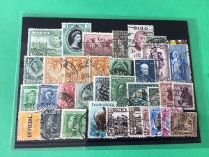 Commonwealth vintage mounted mint or stamps Ref 54596 