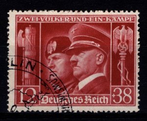 Germany 1941 Hitler Culture Fund, 12pf + 38pf [Used]