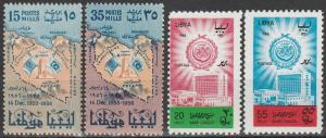 Libya #173-4, 300-01  MNH  CV $4.20 (A12137)