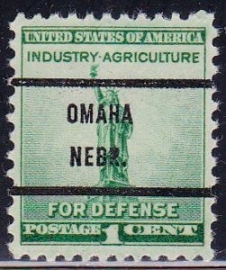 Precancel - Omaha, NE PSS 899-71 - Bureau Issue