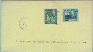 83422 - ST VINCENT - POSTAL HISTORY  -  COVER  to the USA 1947