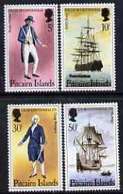 Pitcairn Islands 1976 USA Bicentenary perf set of 4 unmou...