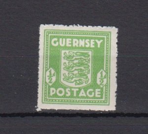 Guernsey 1943 ½d Arms  unmounted mint NHM Shade - Yellow green