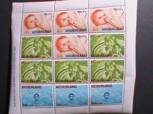 NETHERLAND-1966-SC#B416a  SURTAX FOR CHILD WELFARE MNH-S/S-VERY FINE