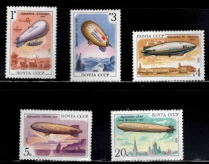 Russia Scott 6012-6016 MNH**  Airship set