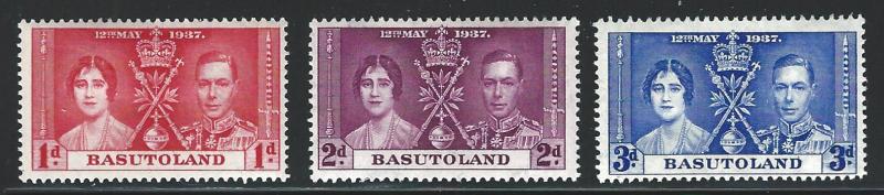 Basutoland KGVI  MH SC  15 - 17