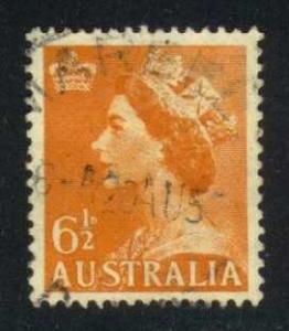 Australia #258B Queen Elizabeth II, used (0.75)