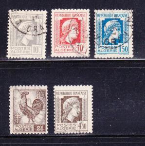 Algeria 172, 175, 179, 181, 185 U Various (A)