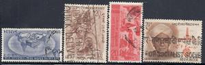 India #545-48 (U) CV $2.35