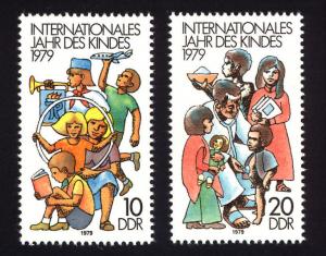 DDR Sc# 2013-14  1979 International Year of the Child MNH