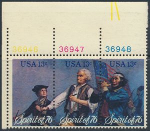 USA SC# 1269-71 MNH   Spirit of 76 see details & scans