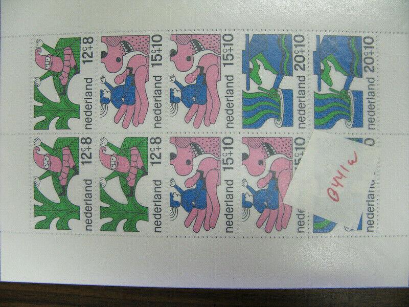 Netherlands Stamps NH Mint S/S Selection