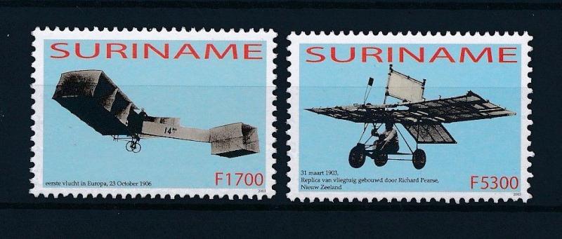 [SU1224] Suriname Surinam 2003 Aviation Planes  MNH