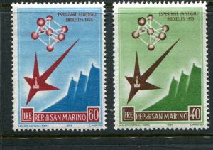 San Marino #412-3 MNH