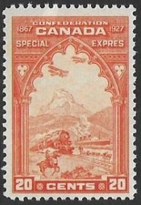 Canada  E-3  1927  20 cents  VF   NH