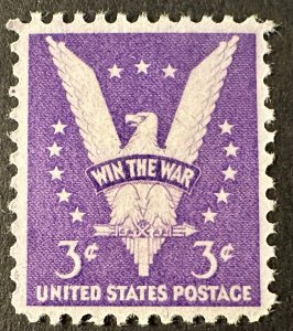 US # 905 Win The War 3c 1942 Mint NH
