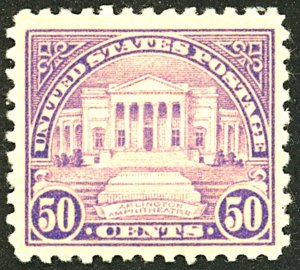 U.S. #570 MINT OG HR