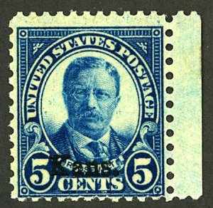 U.S. #663 MINT OG NH