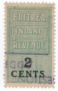 (I.B) BOIC (Eritrea) Revenue : Duty Stamp 2c