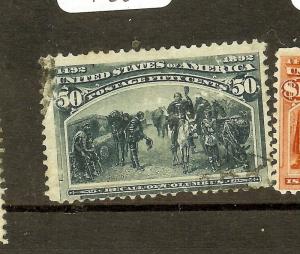 UNITED STATES (P1004B) COLUMBUS  50C SC240  VFU