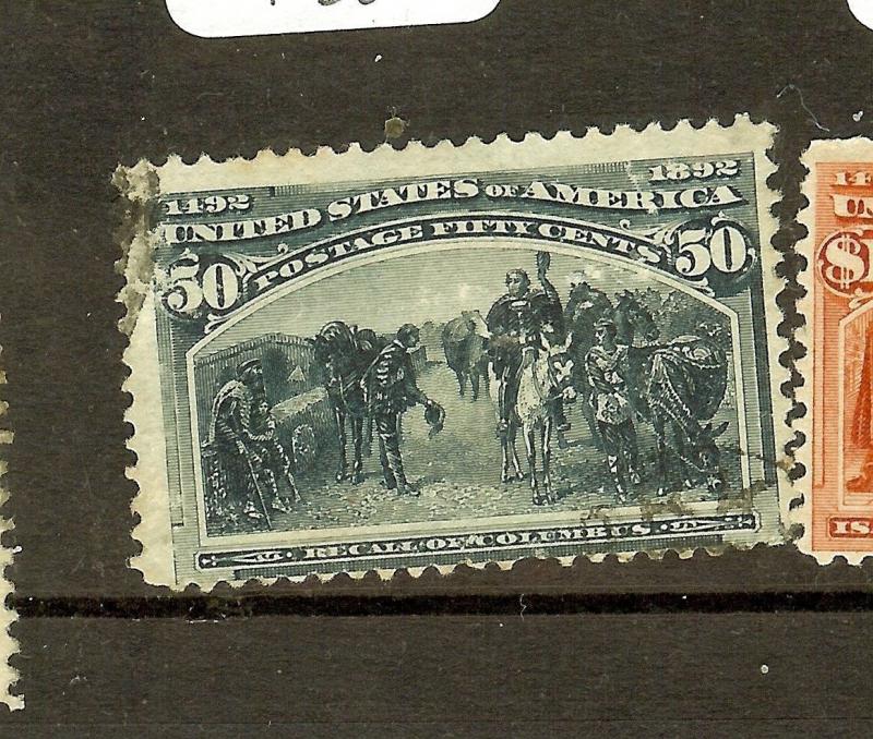 UNITED STATES (P1004B) COLUMBUS  50C SC240  VFU