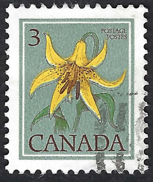 Canada #783 3¢ Canada Lily (1979). Perf. 13 x 13 1/2. Used.