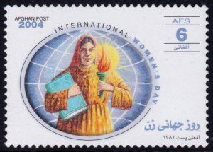 ✔️ AFGHANISTAN 2004 - INT. WOMENS DAY - Sc. 1424 / A558 MNH [4AF16]