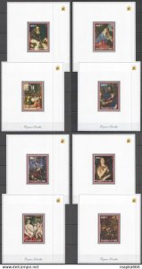 L0349 Imperf 2015 Art Paintings Titian !!! Gold !!! 8Bl Mnh