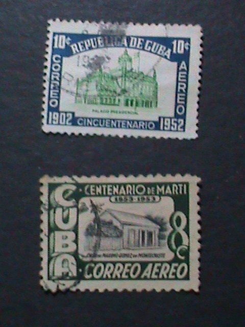 ​CUBA FAMOUS BUILDING IN CUBA STAMP USED- VF WE SHIP TO WORLD WIDE.