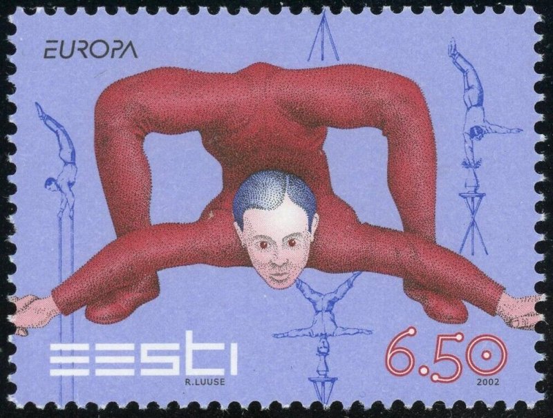 Estonia #441 Europa 6.50K Postage Stamp 2002 Eesti MLH