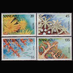 VANUATU 1986 - Scott# 426-9 Marine Life Set of 4 NH