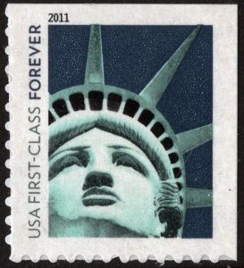 SC#4518 Forever Lady Liberty (2011) SA