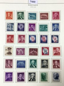 US Stamps - General Issues of 1954-1968