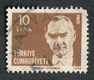 Turkey #2137A used single