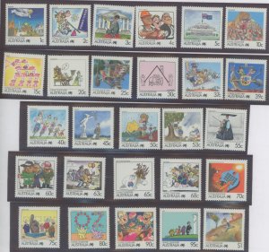 Australia  #1053-1078 Mint (NH) Single (Complete Set)