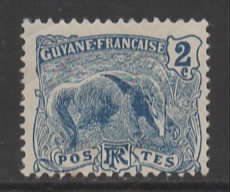 French Guiana Sc # 52 mint hinged (BBC)