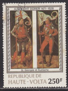 Burkina Faso 483 Sts. George and Eustachius 1978