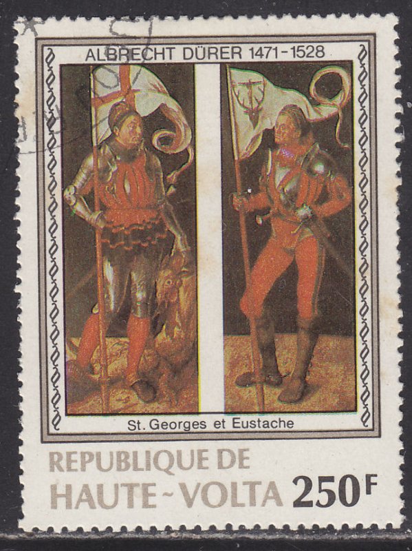 Burkina Faso 483 Sts. George and Eustachius 1978