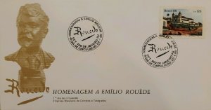 A) 1985, BRAZIL, 11TH NATIONAL EICHARISTIC CONGRESS, APPEARED, FIRST DAY COVER 