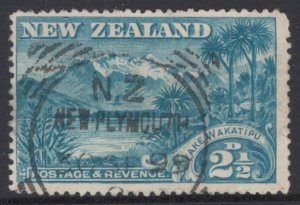 New Zealand 1899 Mt Earnslaw 2 1/2p Scott # 88 Used